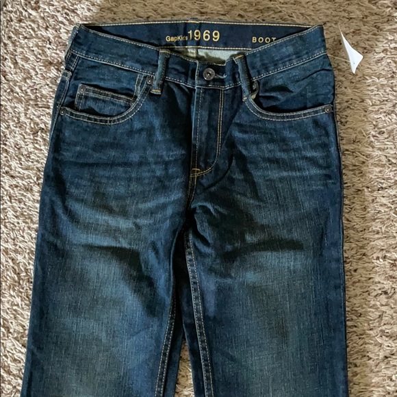 Gapkids 1969 Bootcut Boys Jeans - Size 12 Regular - Picture 2 of 5